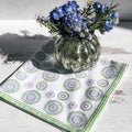 Aster Napkins - Set of 4 in Lavender and Green
