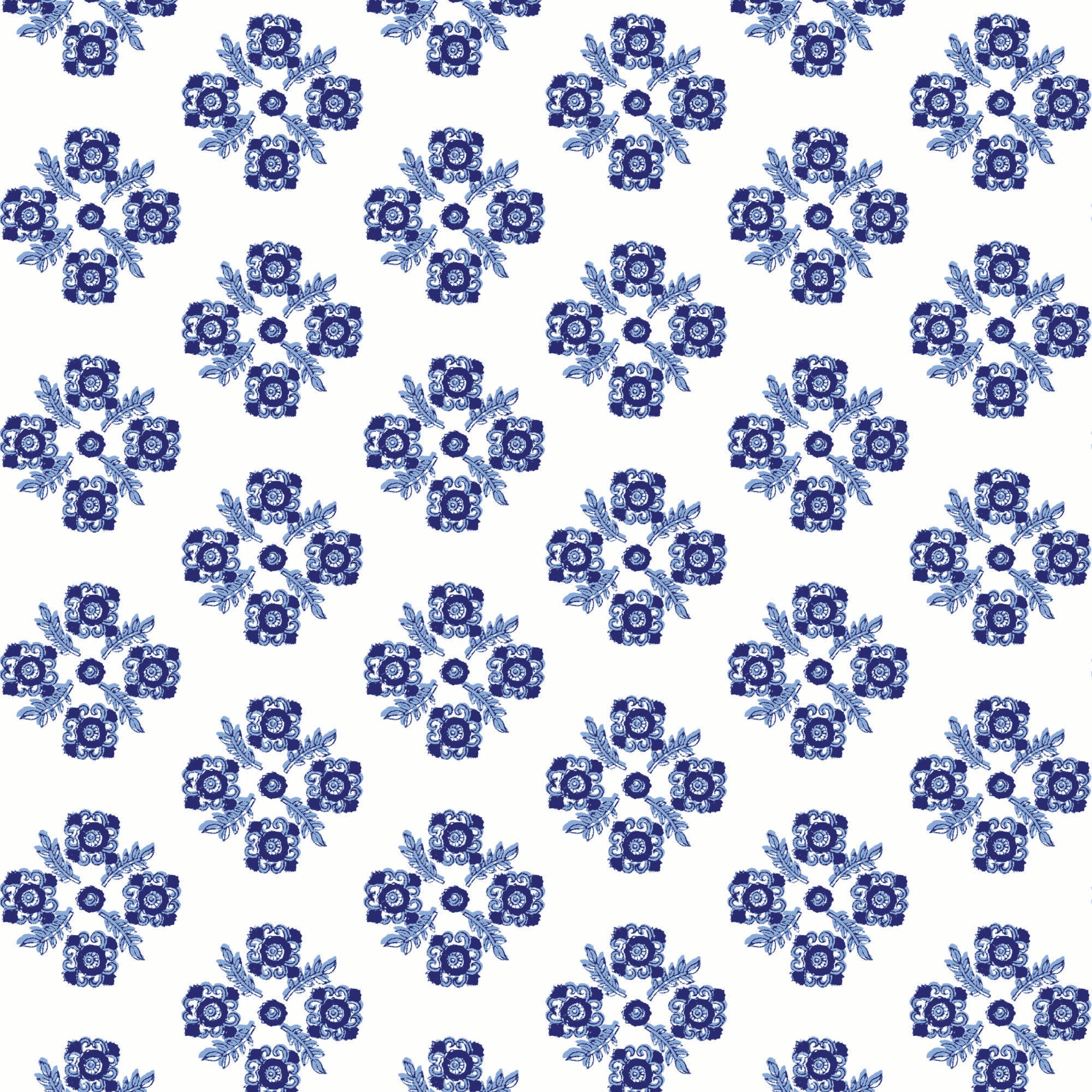 Moyen Blue Wallpaper