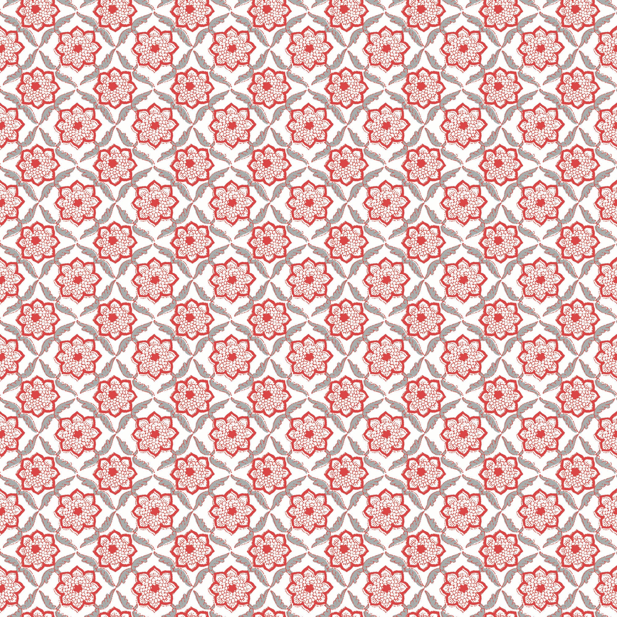 Seraphim Red & Gray Wallpaper