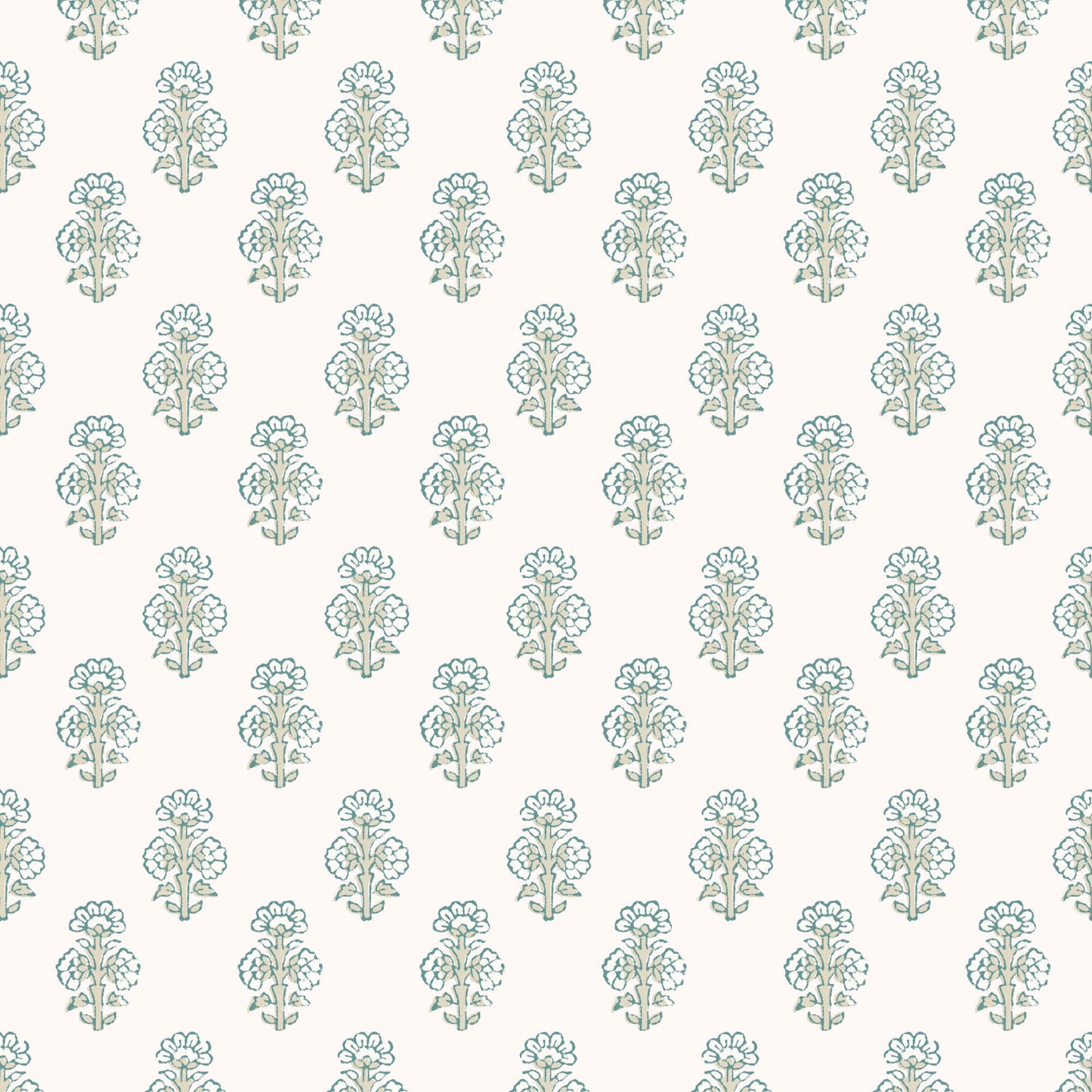 Talelayo Light Blue and Green Wallpaper