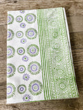 Aster Tablecloth - Lavender and Green