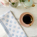 Here Comes the Sun Napkins in Light Blue - set of 4