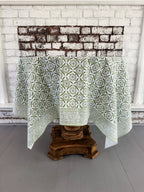 Seraphim Green Tablecloth