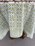 Seraphim Green Tablecloth