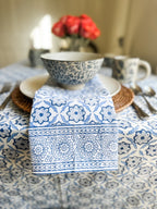 Seraphim Blue Napkins - set of 4