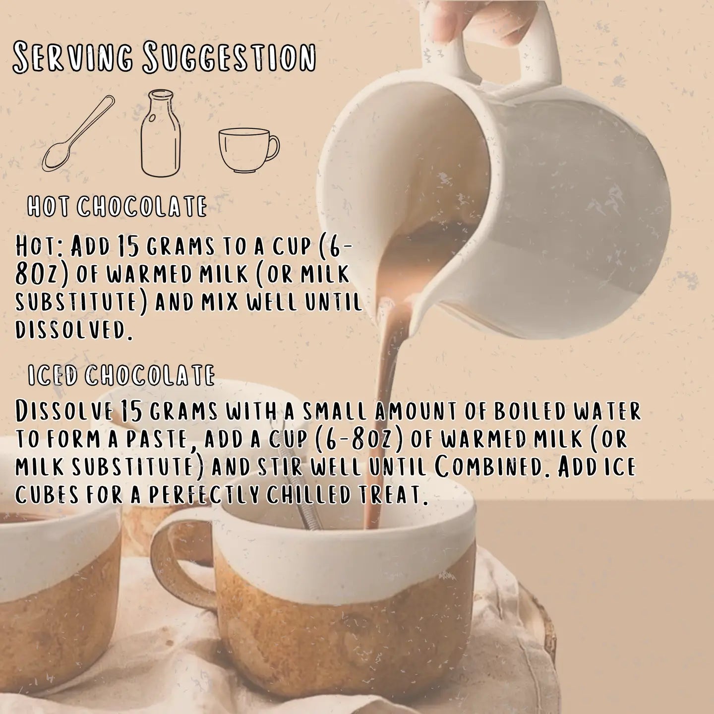 Nib + Noble Organic Drinking Chocolate