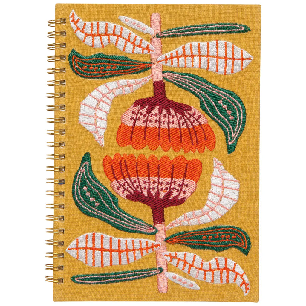 Danica Studio Venus Flower Embroidered Notebook
