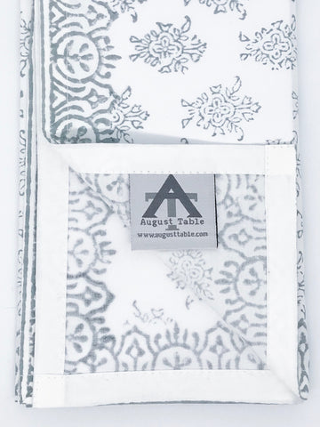 August Tablecloth in Tern Gray