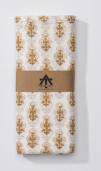 Scarf / Wrap / Sarong - Talelayo print in Kolkata Brown