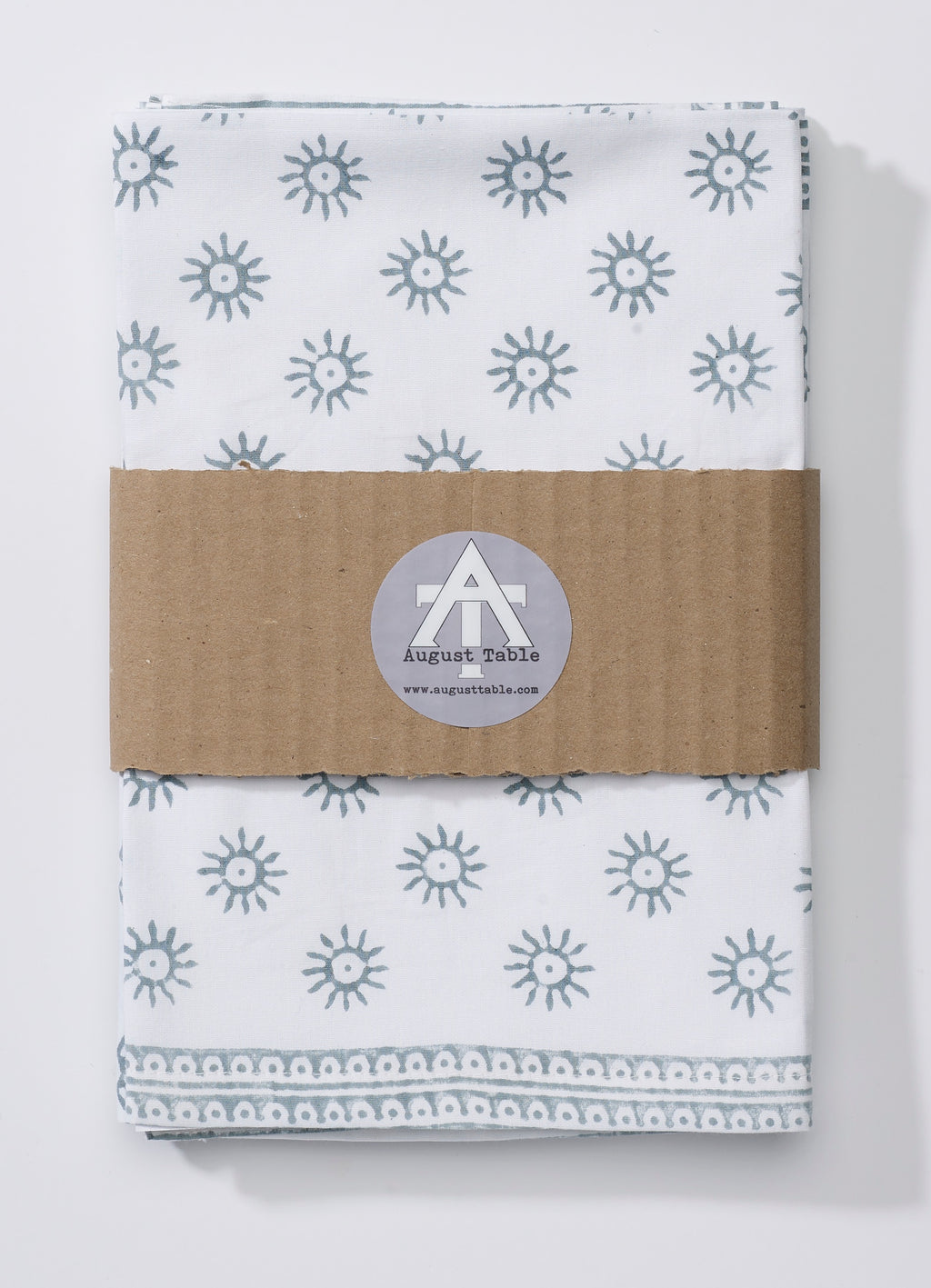 Here Comes the Sun Napkins in Tern Gray - set of 4