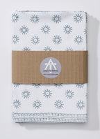 Here Comes the Sun Napkins in Tern Gray - set of 4