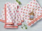 Here Comes the Sun Tablecloth in Cardinal Red