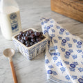 Kitchen Towel in Villa Vaux Petit Blue and White - set of 2