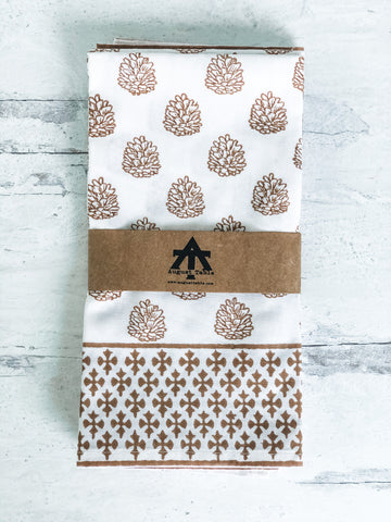 Juniper Kolkata Brown Napkins