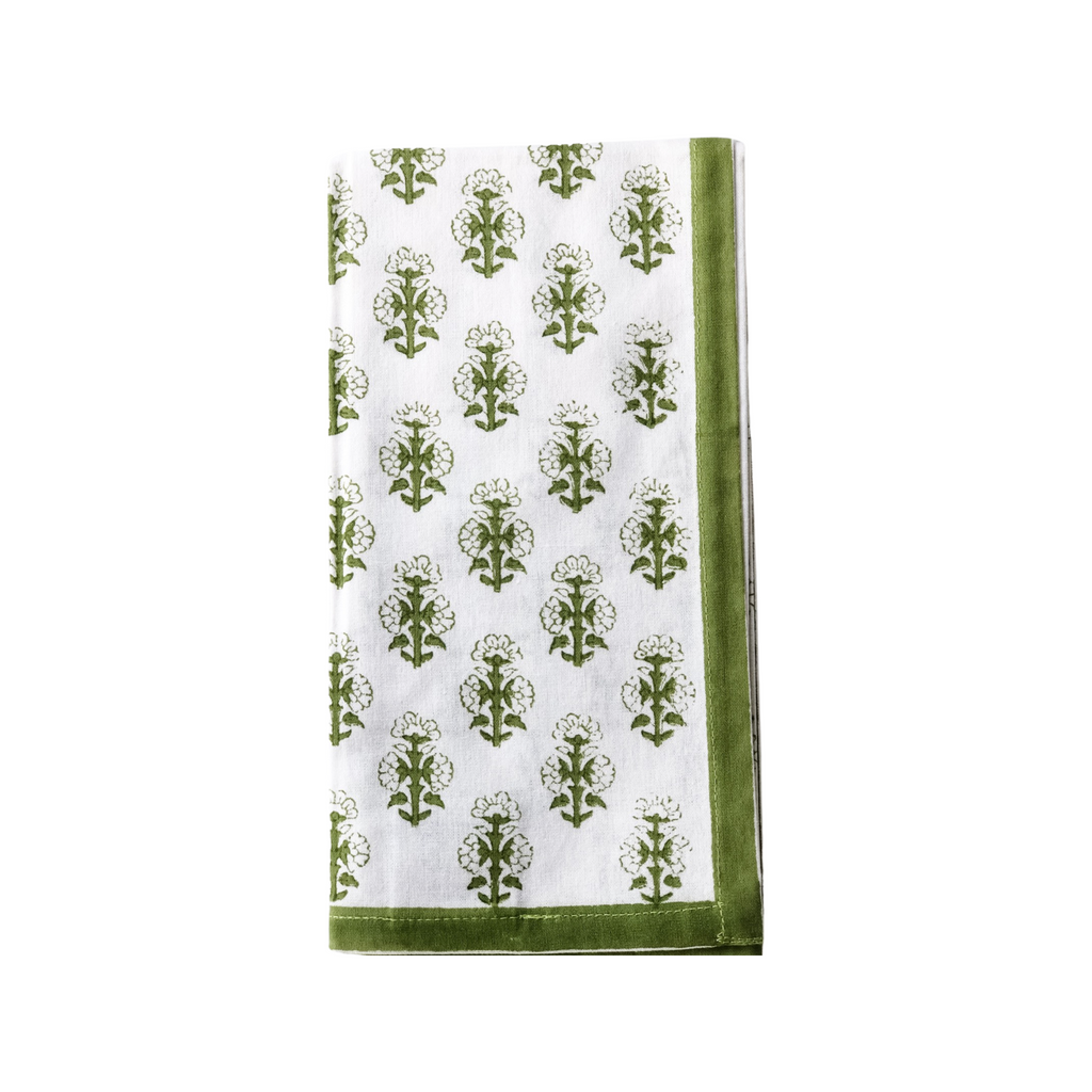 Talelayo Napkins - set of 4 in Pacific Green