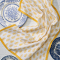 Kitchen Towel in Tanager Yellow Talelayo print - set of 2